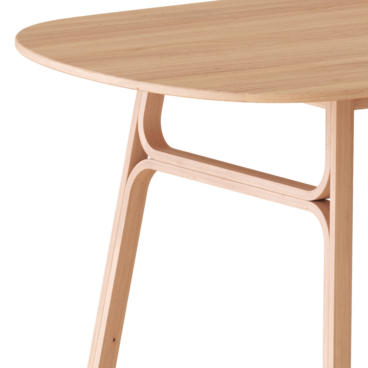 Voxlov Table and Chairs 3D model_4