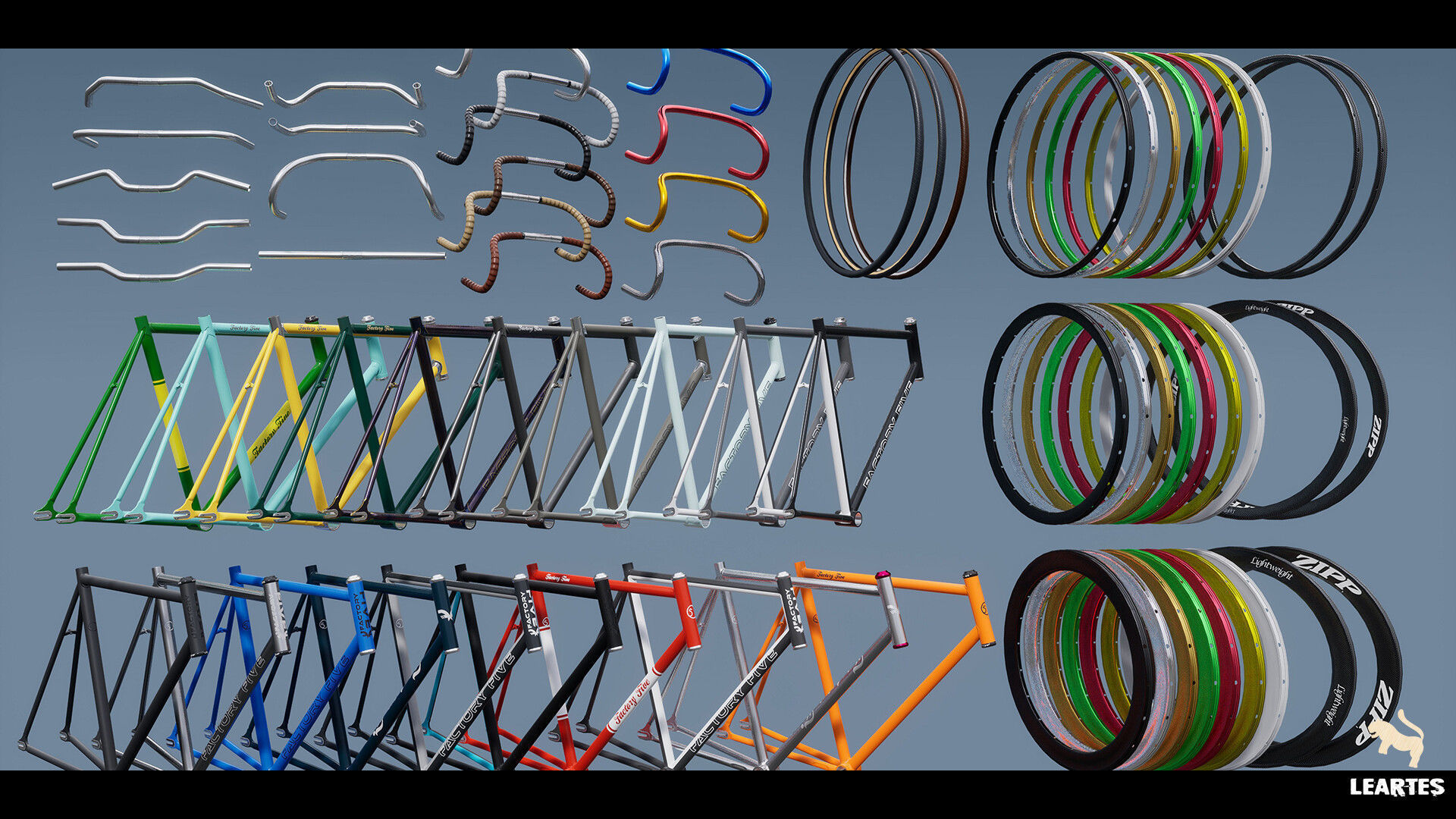 Bike Shop Environment Game Ready Unreal Engine FBX Low-poly 3D model_14