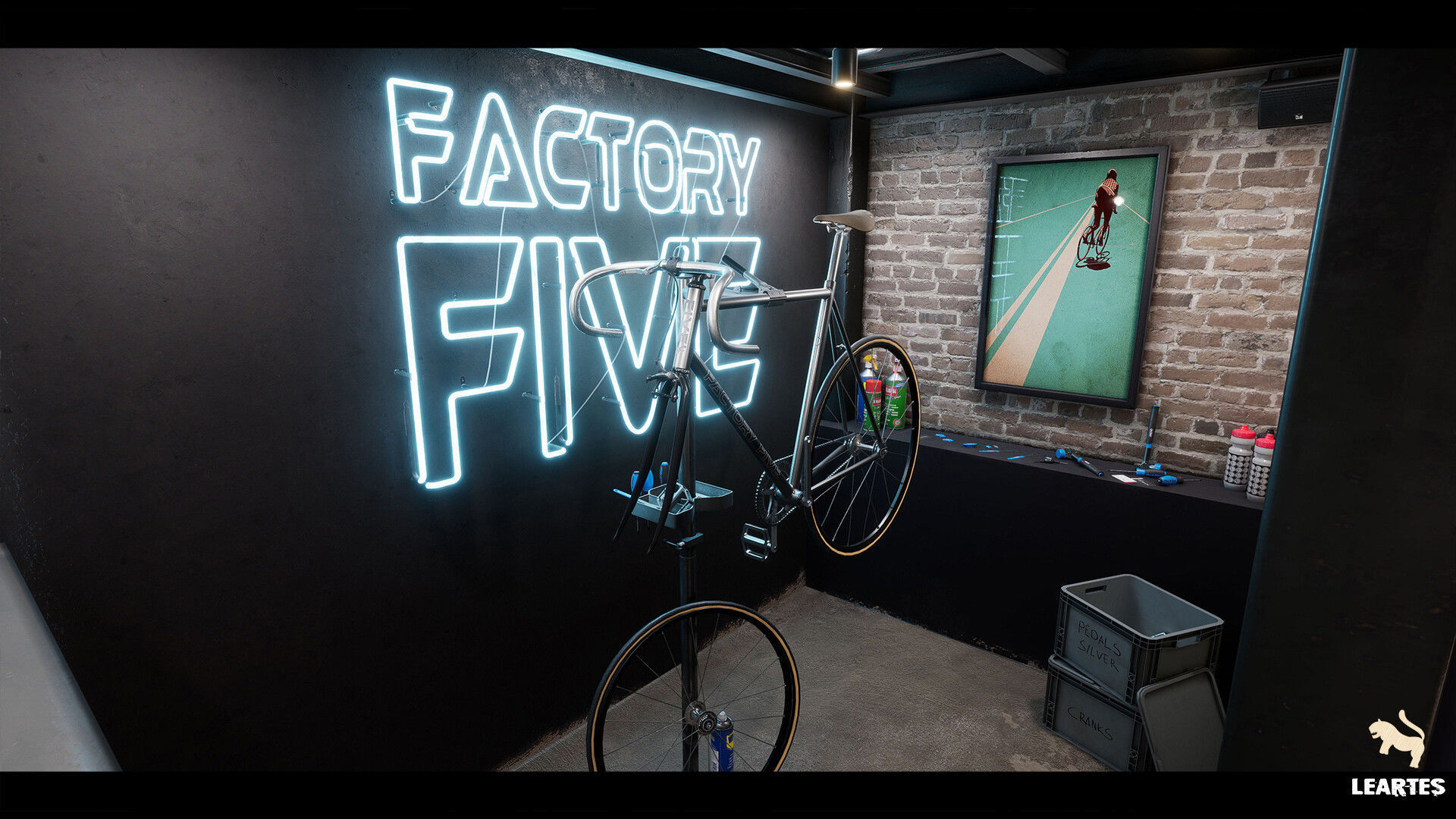 Bike Shop Environment Game Ready Unreal Engine FBX Low-poly 3D model_6