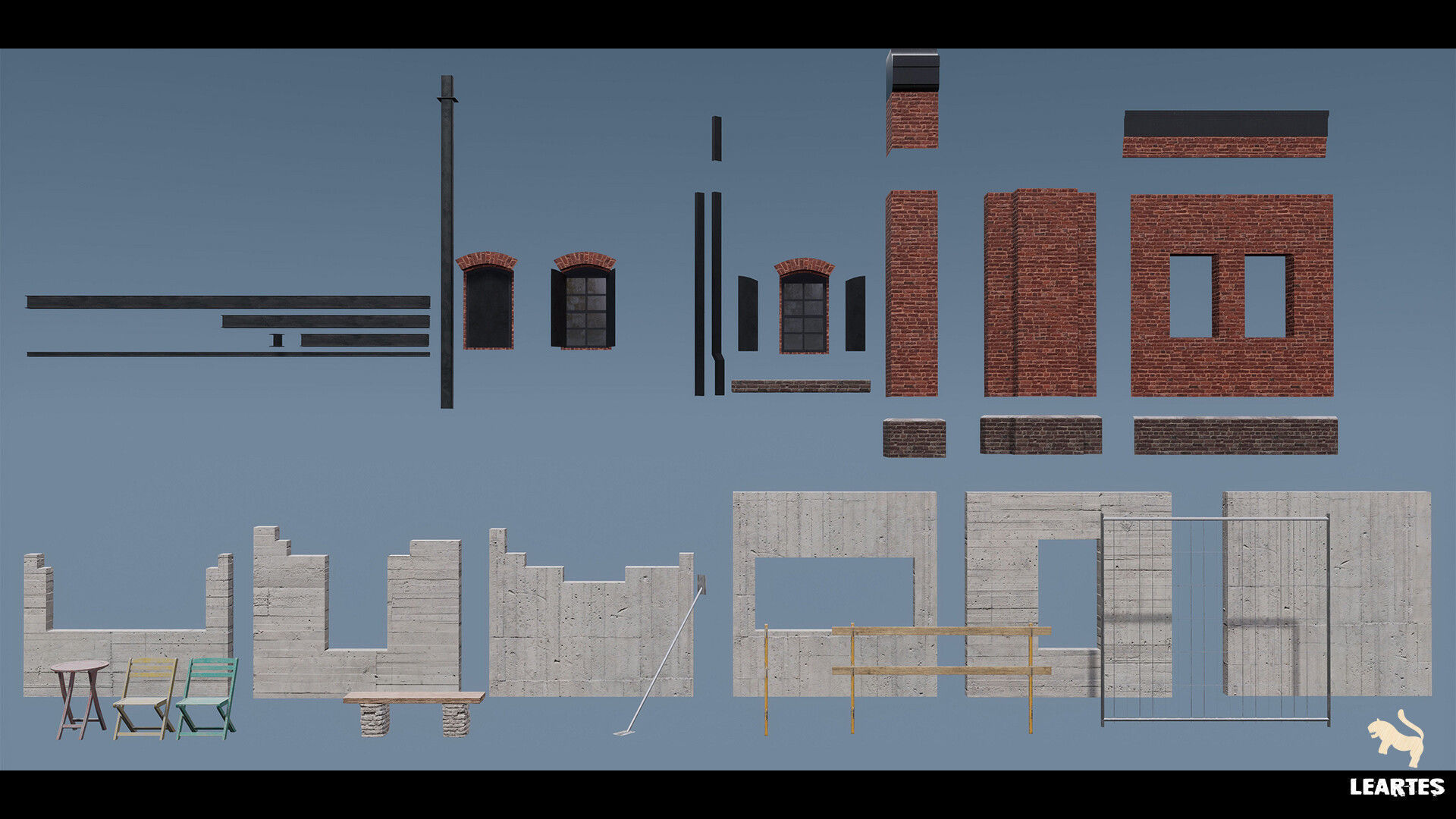 Bike Shop Environment Game Ready Unreal Engine FBX Low-poly 3D model_18