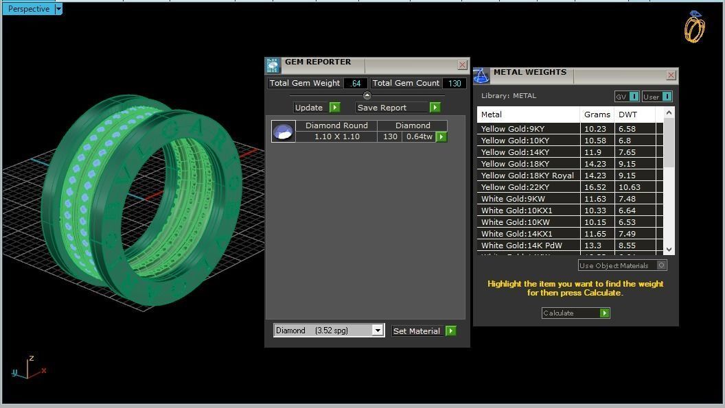 Ring B all setting 3D print model_2