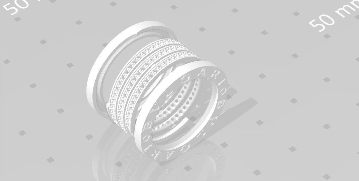 Ring B all setting 3D print model_5