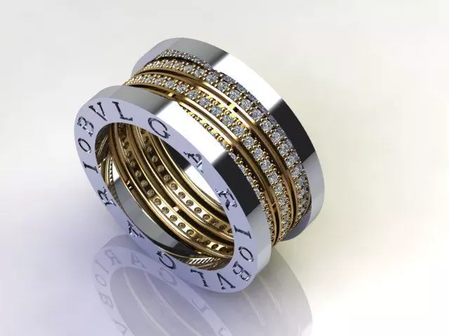 Ring B all setting 3D print model_0