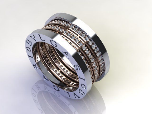 Ring B all setting 3D print model_1