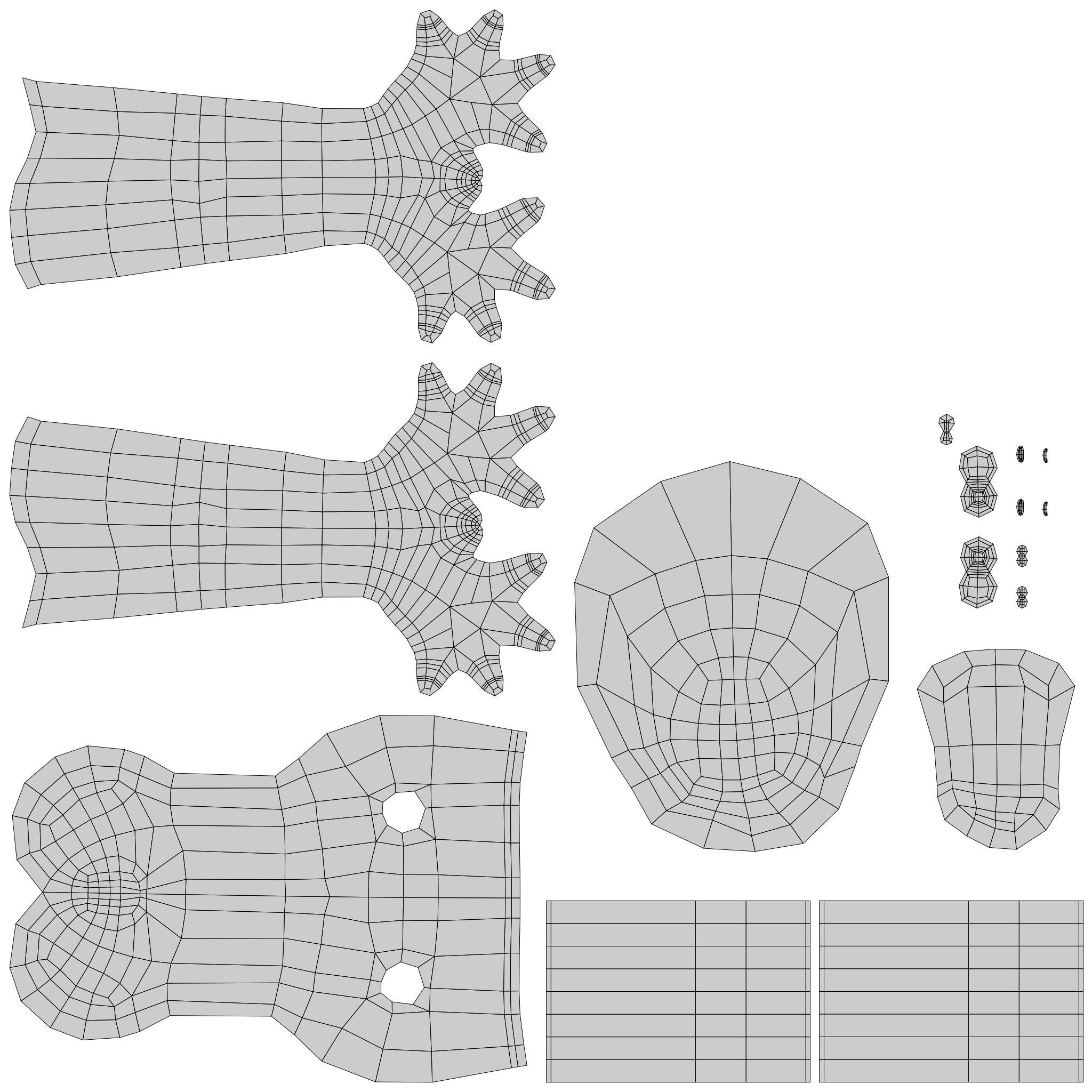 3d character woman doctor 3D model_8