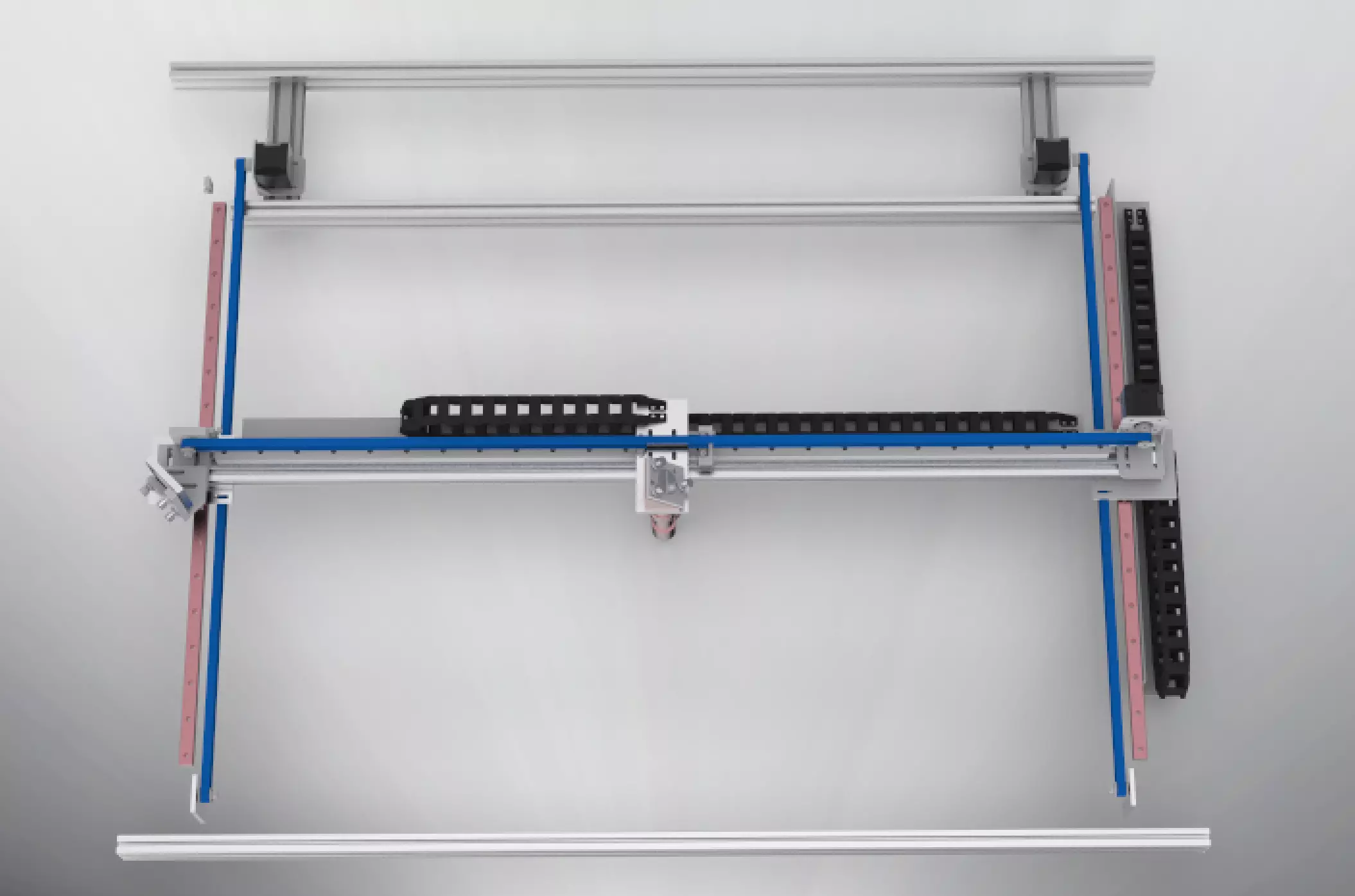 Profile gantry shifting mechanism Free 3D model