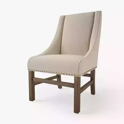 Restoration Hardware Nailhead Chair 3D model