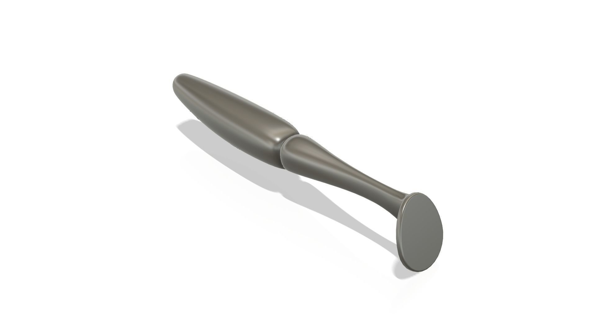 Soft plastic fishing lure 3D print model_11