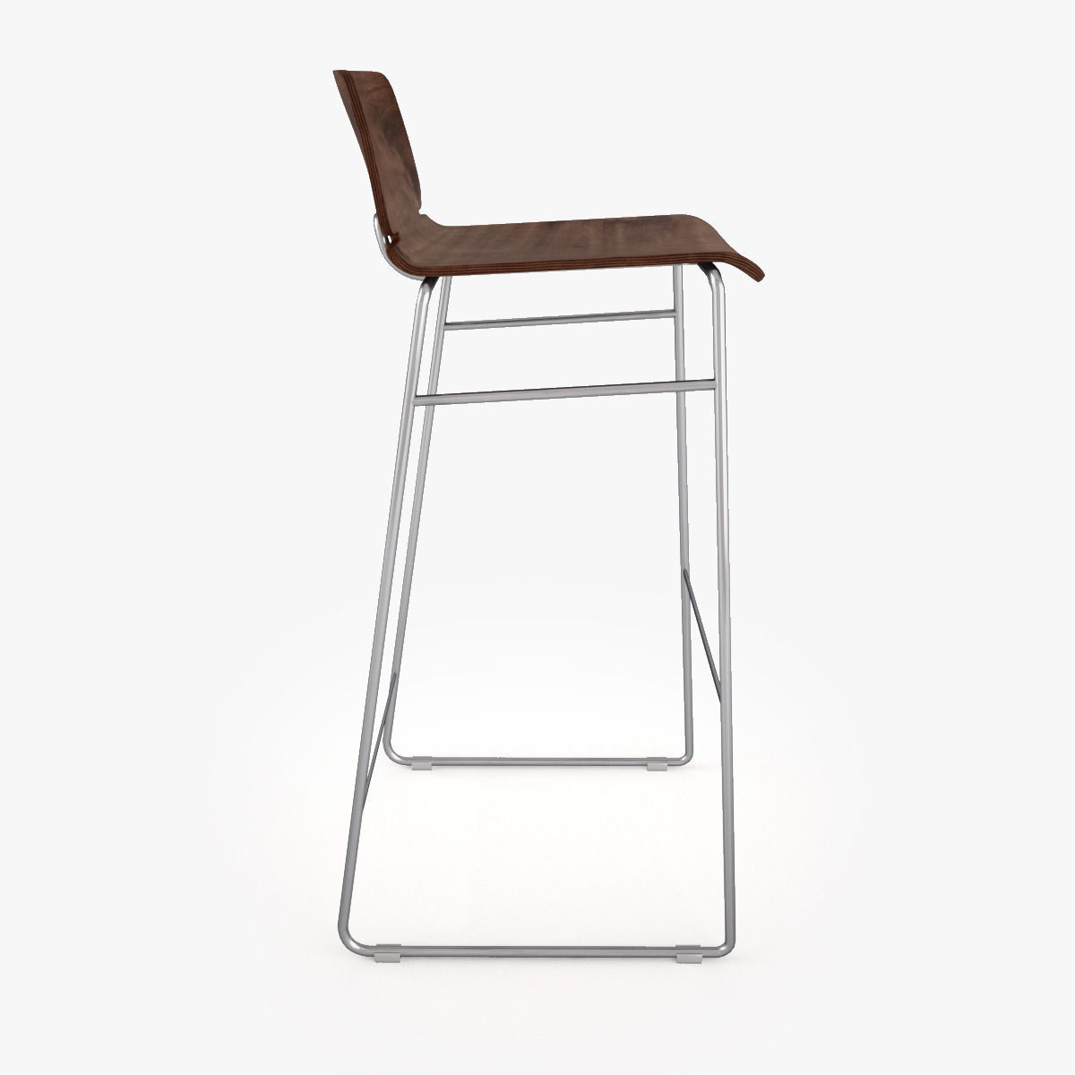 Zeitraum Form Bar Stool 3D model_4