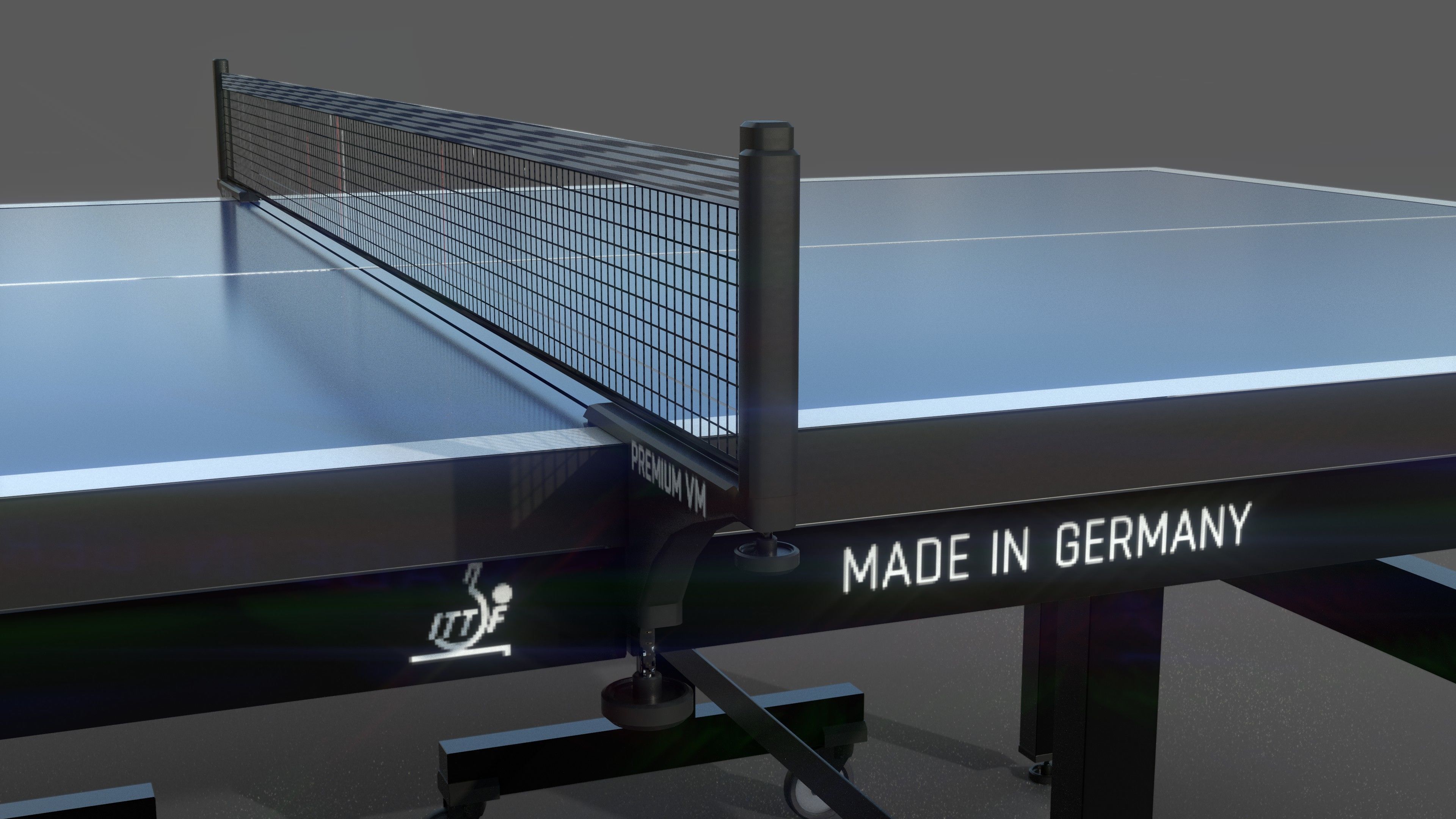 Ping pong table 3D model_2