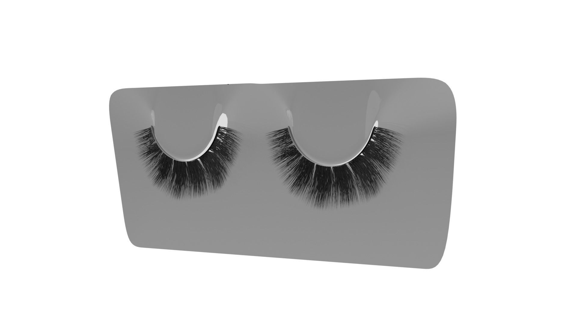 Eyelash box 3D model_3