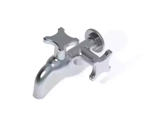 Ultra Modern Two Way Tap 3D print model