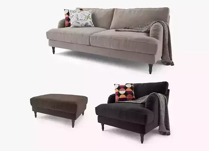 Modern Sofa Set 02