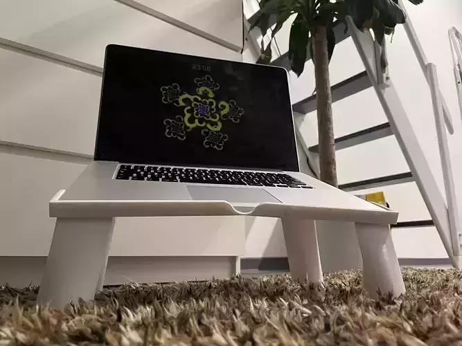 Designer laptop or tablet stand