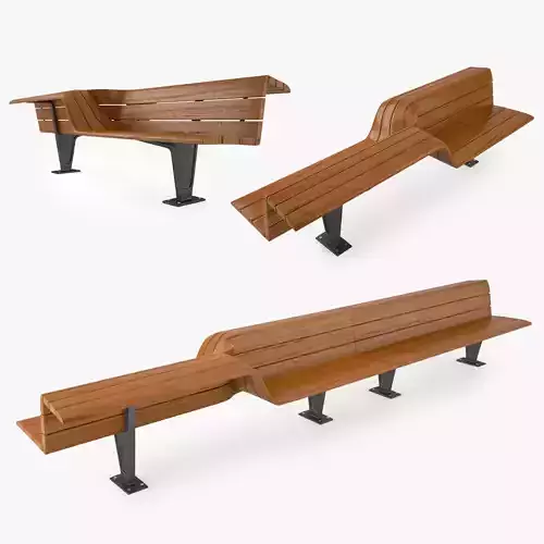 Bench wooden