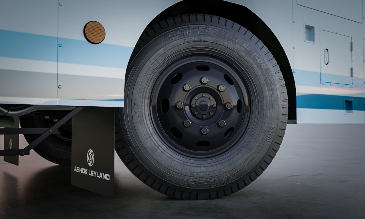 Ashok Leyland Viking Bus 3D model_13