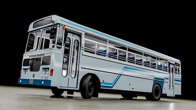 Ashok Leyland Viking Bus 3D model