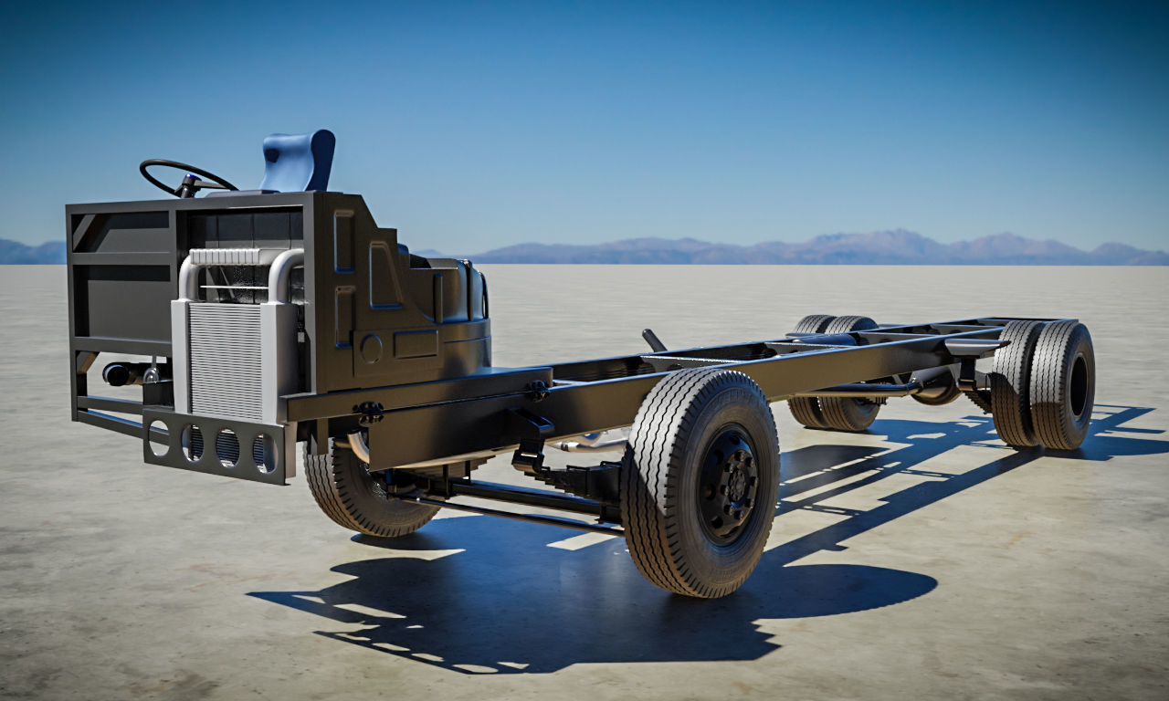 Ashok Leyland Viking Bus 3D model_23