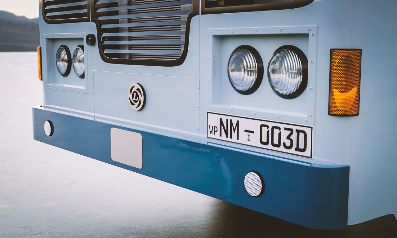 Ashok Leyland Viking Bus 3D model_5