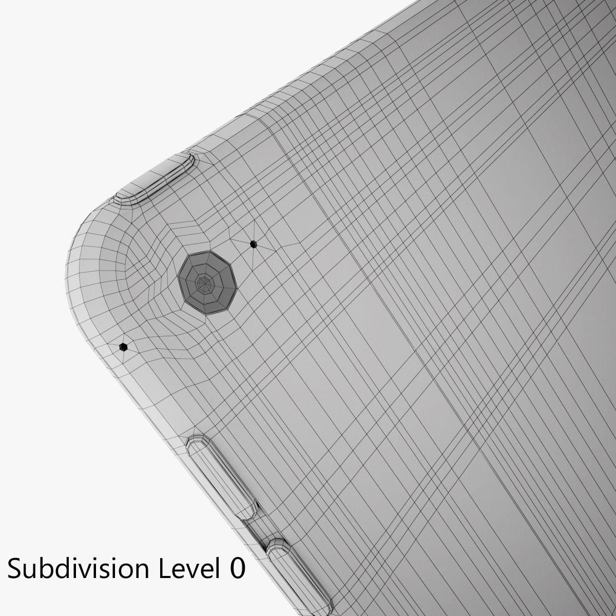 Apple iPad Air 2 Space Gray 3D model_10