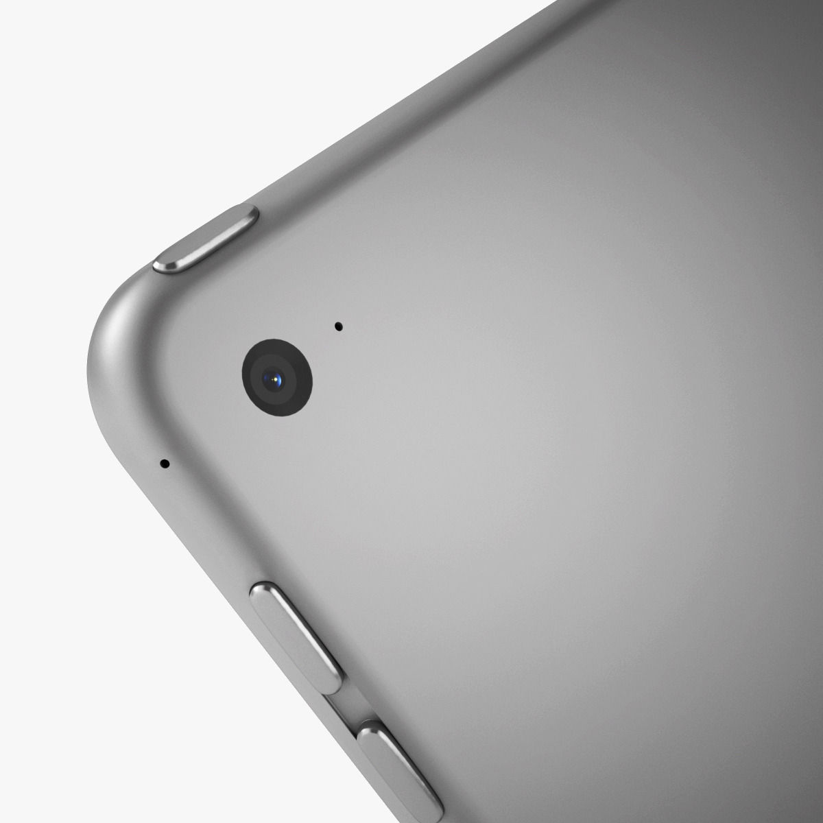 Apple iPad Air 2 Space Gray 3D model_5