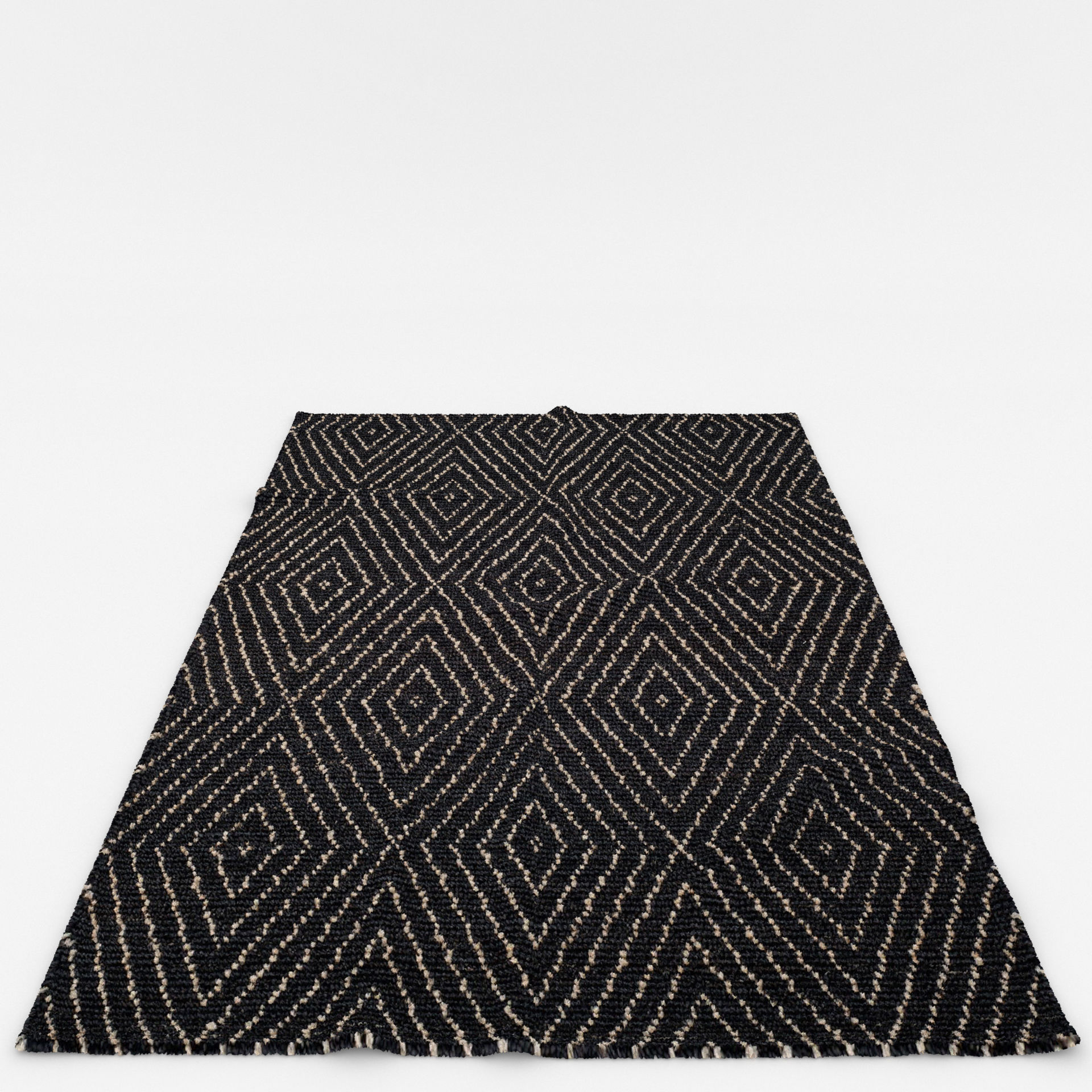 Rugs No 122 Low-poly 3D model_13