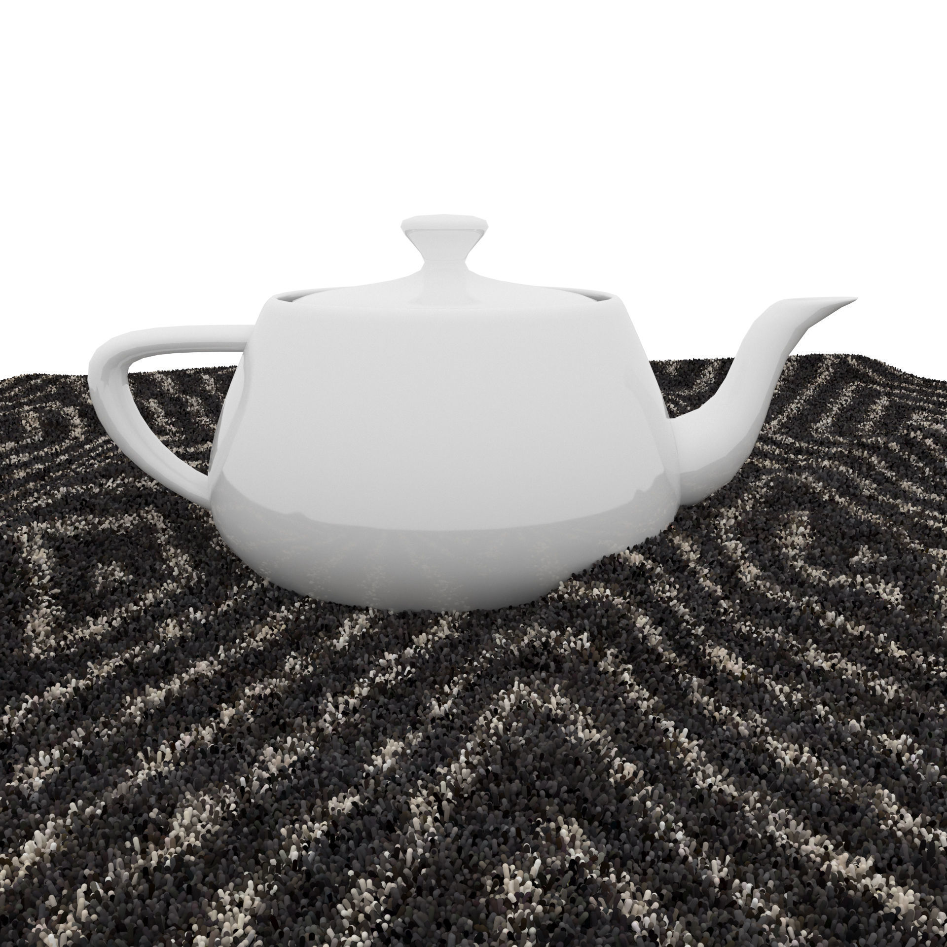 Rugs No 122 Low-poly 3D model_12