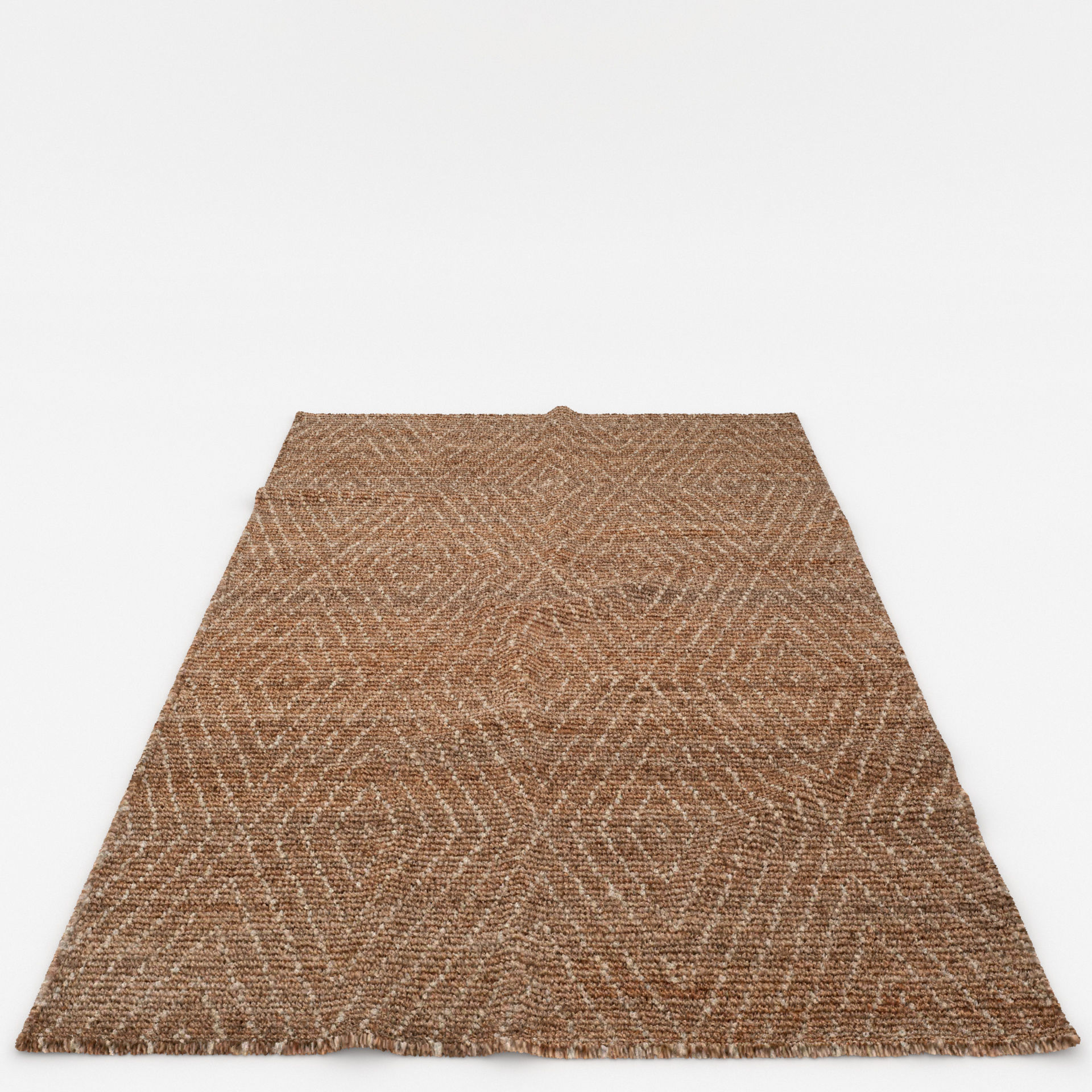 Rugs No 122 Low-poly 3D model_2