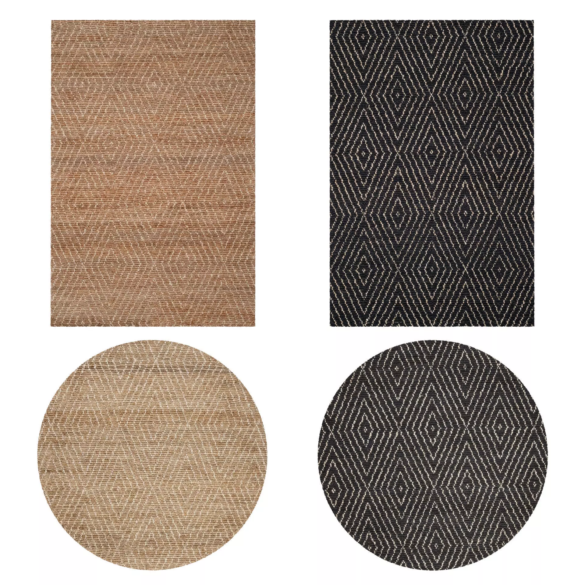 Rugs No 122 Low-poly 3D model_0