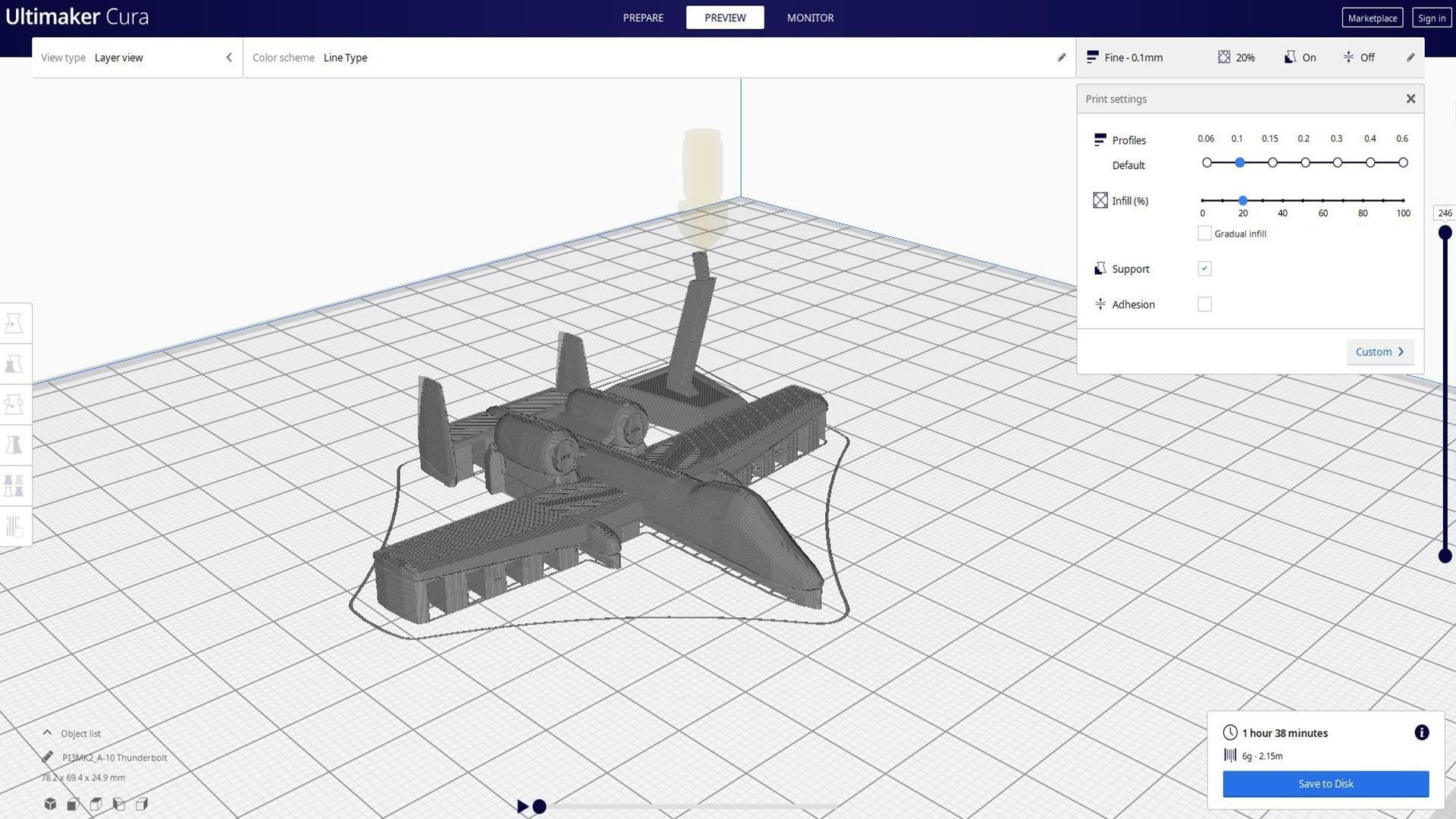 3D Printable Planes  3D Model Collection_17
