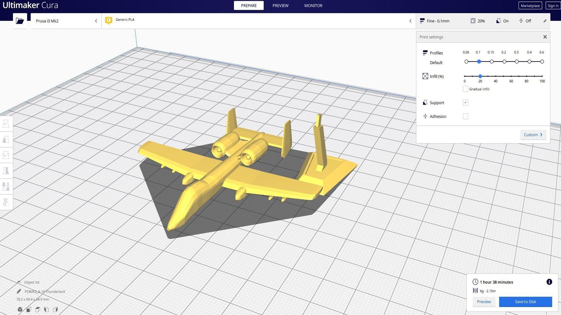 3D Printable Planes  3D Model Collection_16