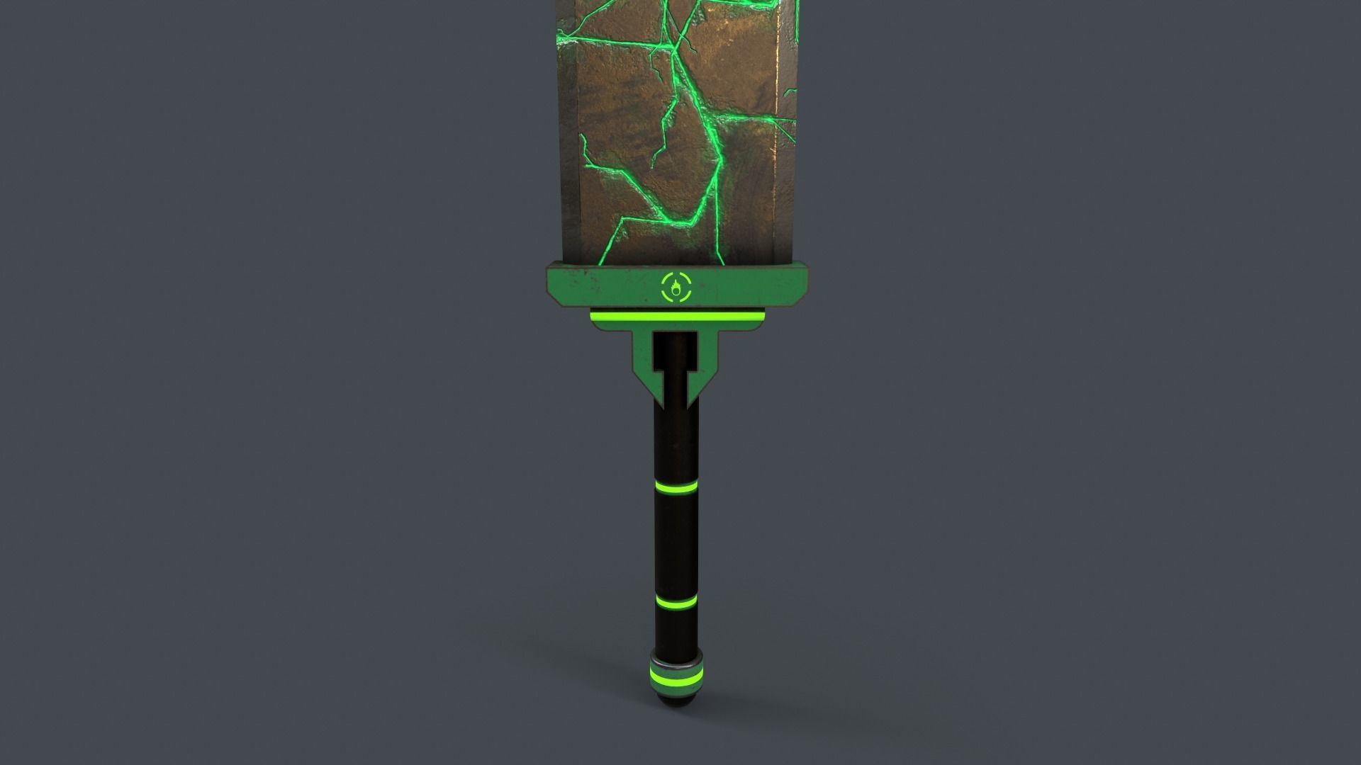 Sci-Fi Sword V1 - 02 Low-poly 3D model_5