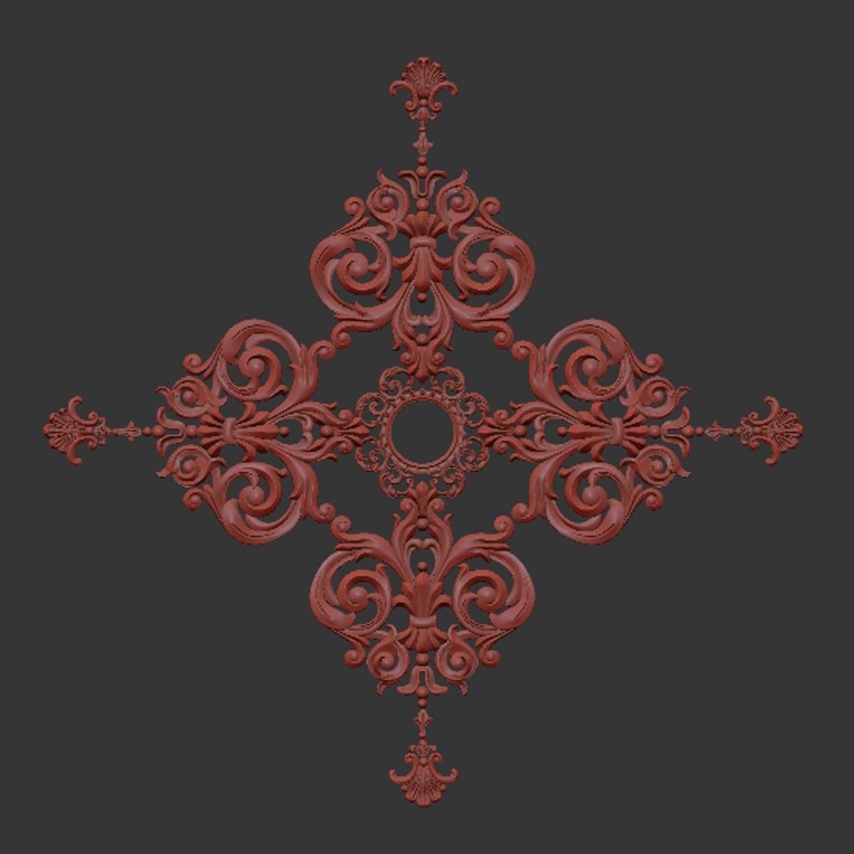 Trim Ornament 83 3D model_7