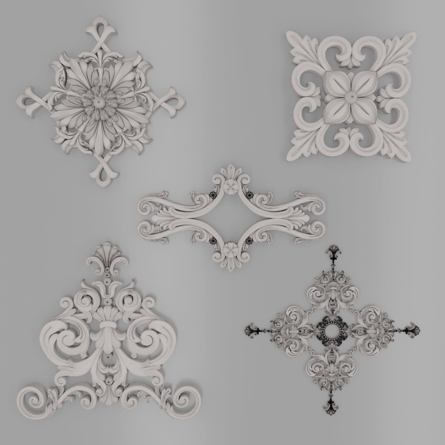 Trim Ornament 83 3D model_1