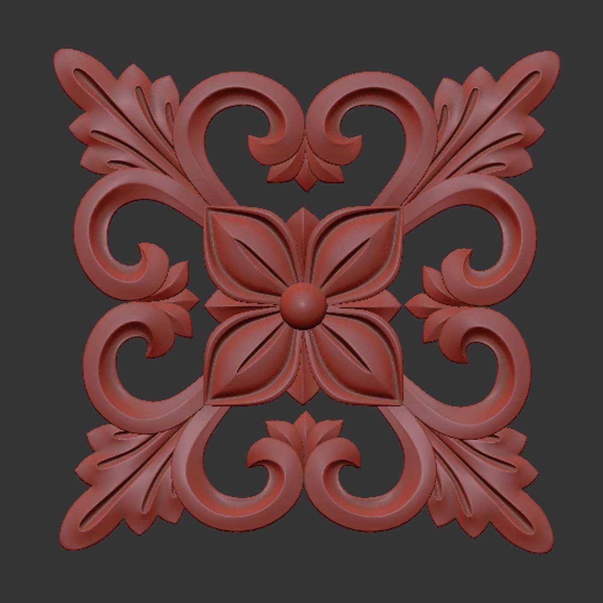 Trim Ornament 83 3D model_4