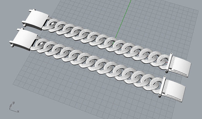 CUBAN CHAIN 06 3D print model