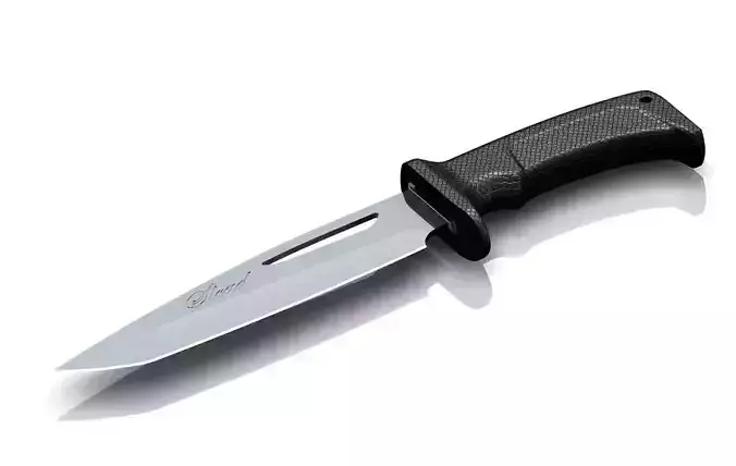 Knife samurai 3D print model