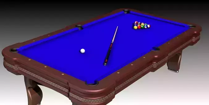 Billiards Table 3D print model