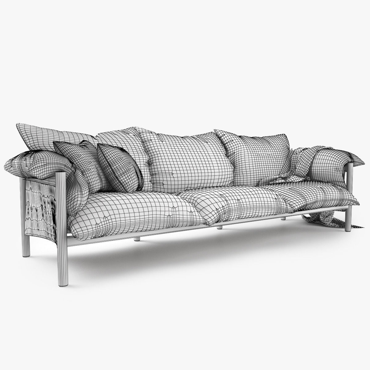 Jardan Wilfred Sofa Set 3D model_7