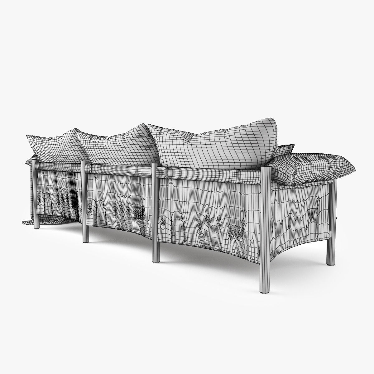Jardan Wilfred Sofa Set 3D model_9