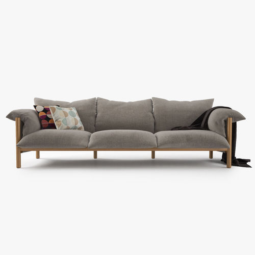 Jardan Wilfred Sofa Set 3D model 2