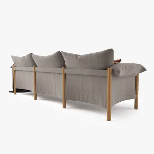 Jardan Wilfred Sofa Set 3D model 6
