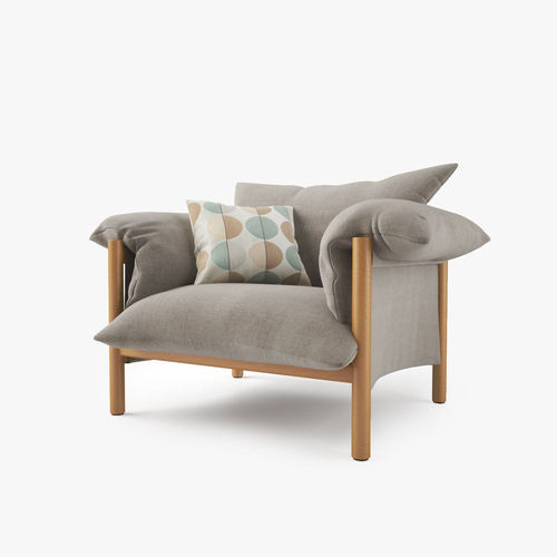 Jardan Wilfred Sofa Set 3D model 5