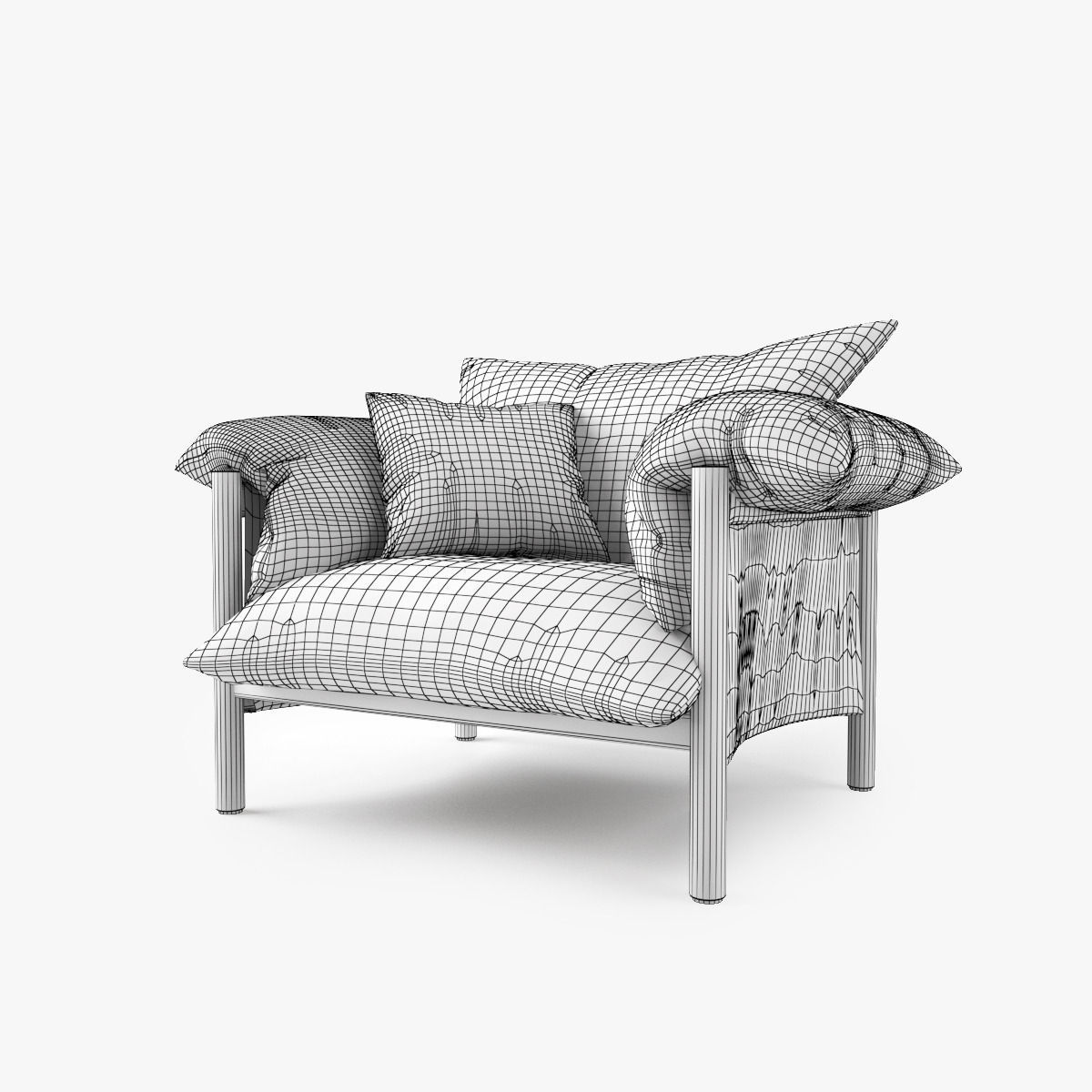 Jardan Wilfred Sofa Set 3D model_8