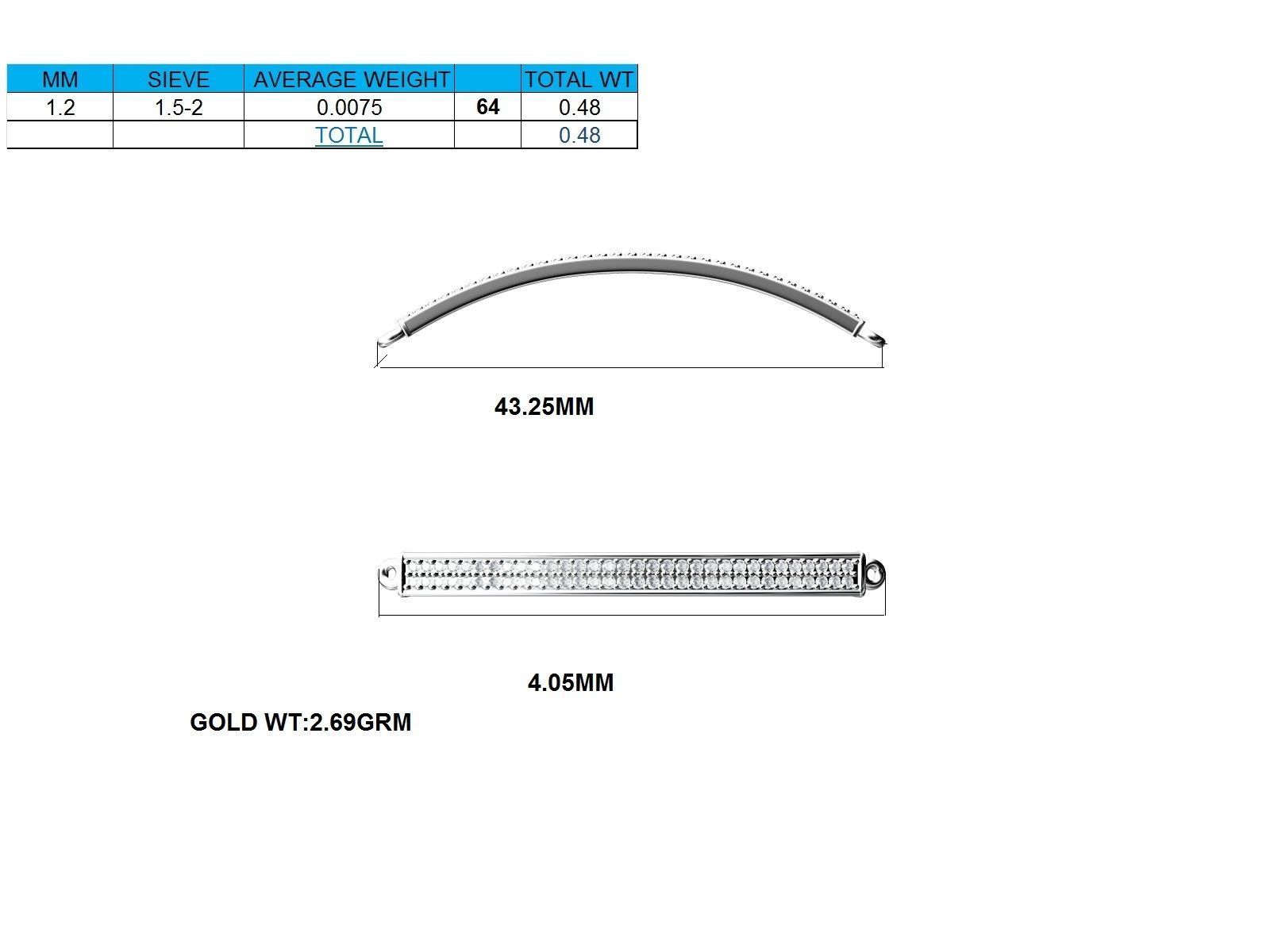 Women bracelet 3dm stl render detail 3D print model_18