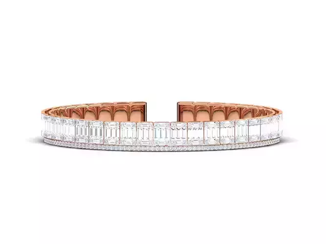 Women bracelet 3dm stl render detail 3D print model