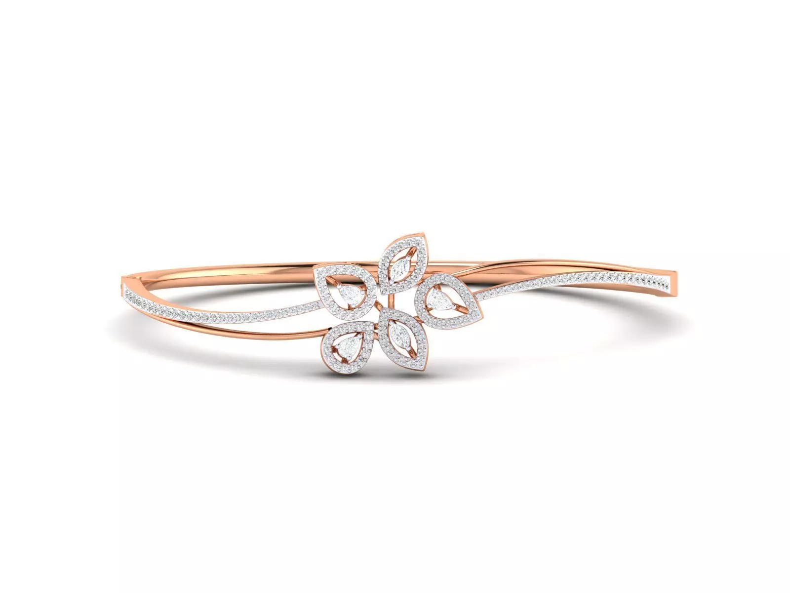 Women bracelet 3dm stl render detail 3D print model