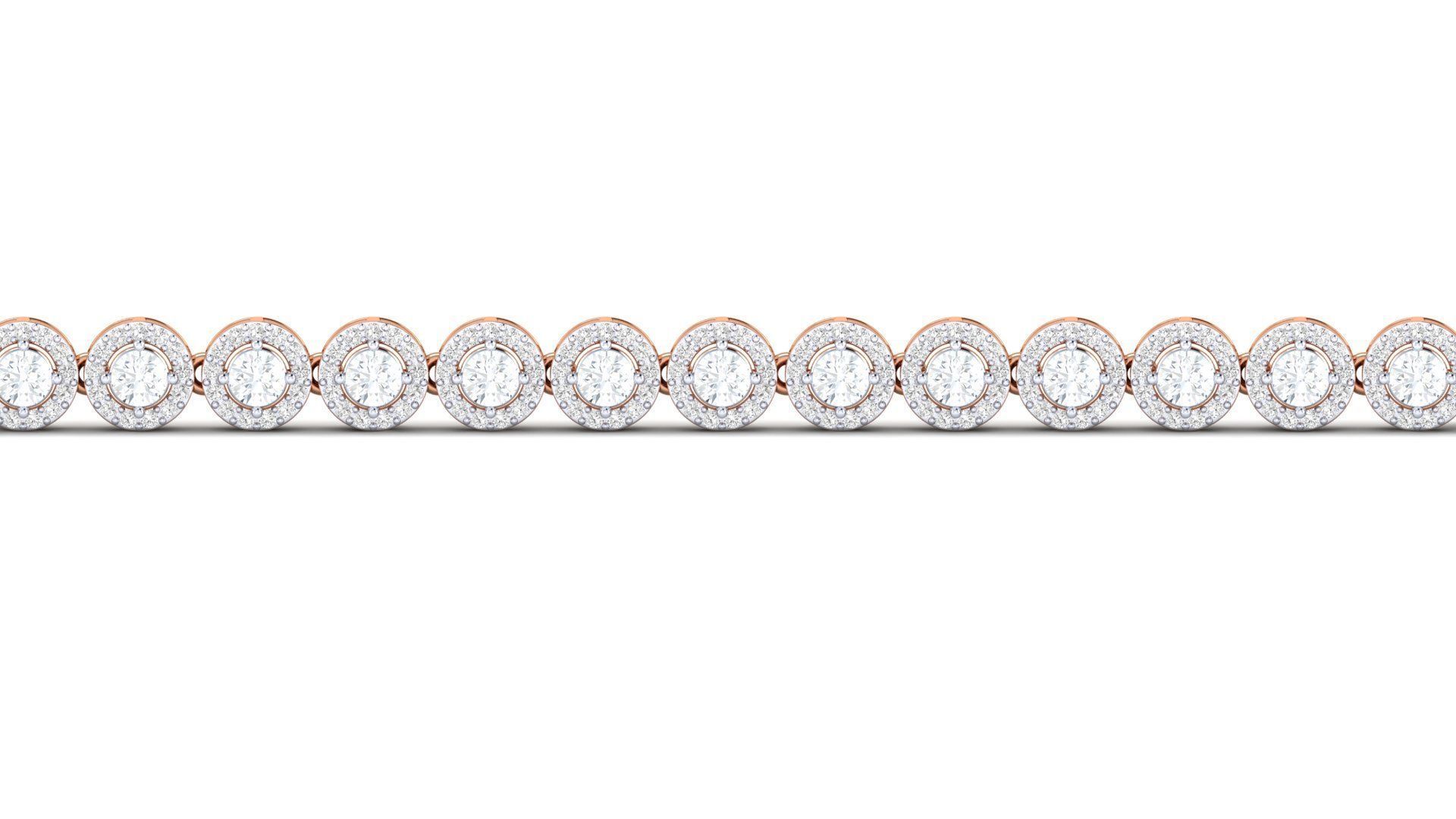 Women bracelet 3dm stl render detail 3D print model_2