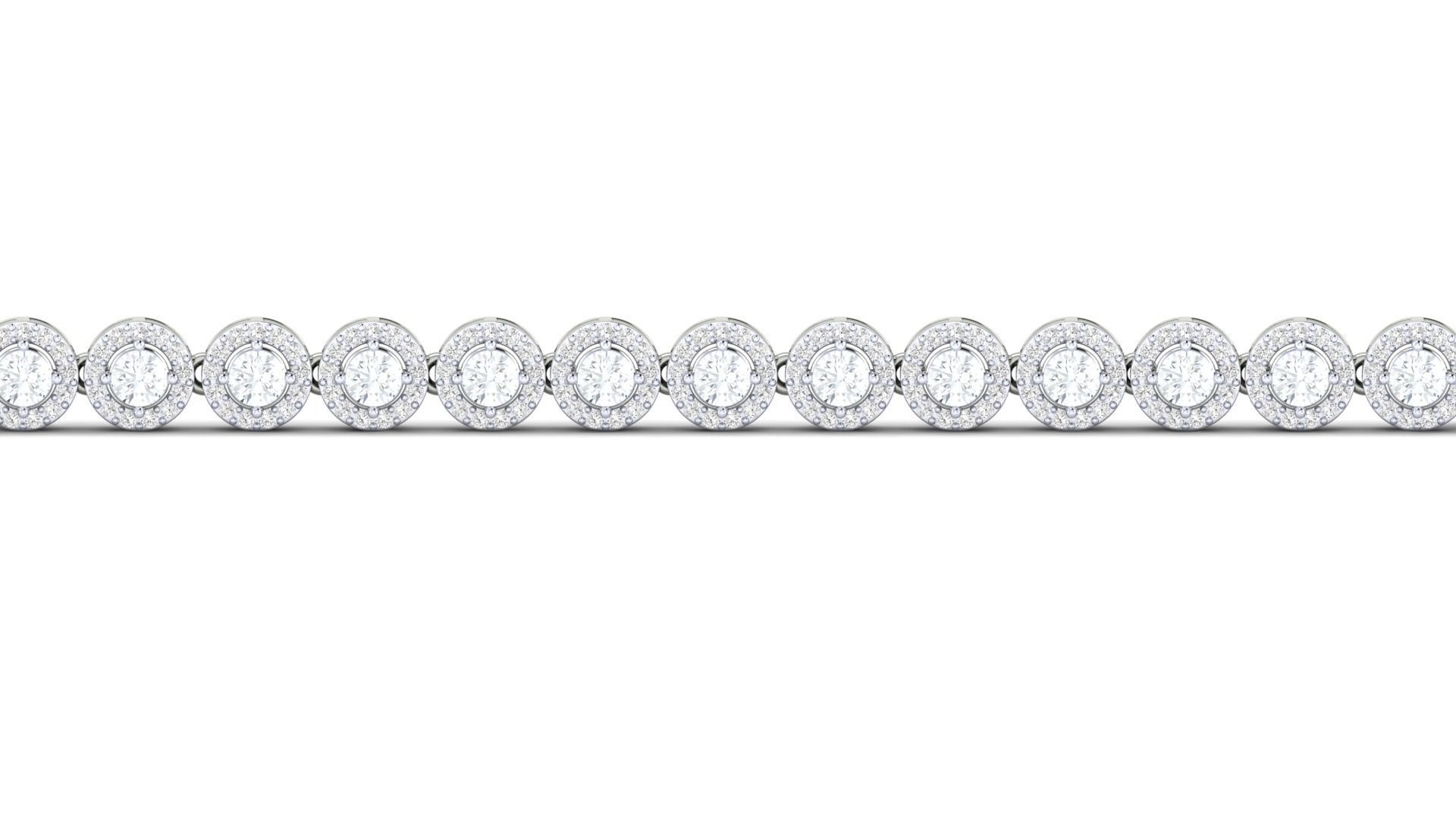 Women bracelet 3dm stl render detail 3D print model_9