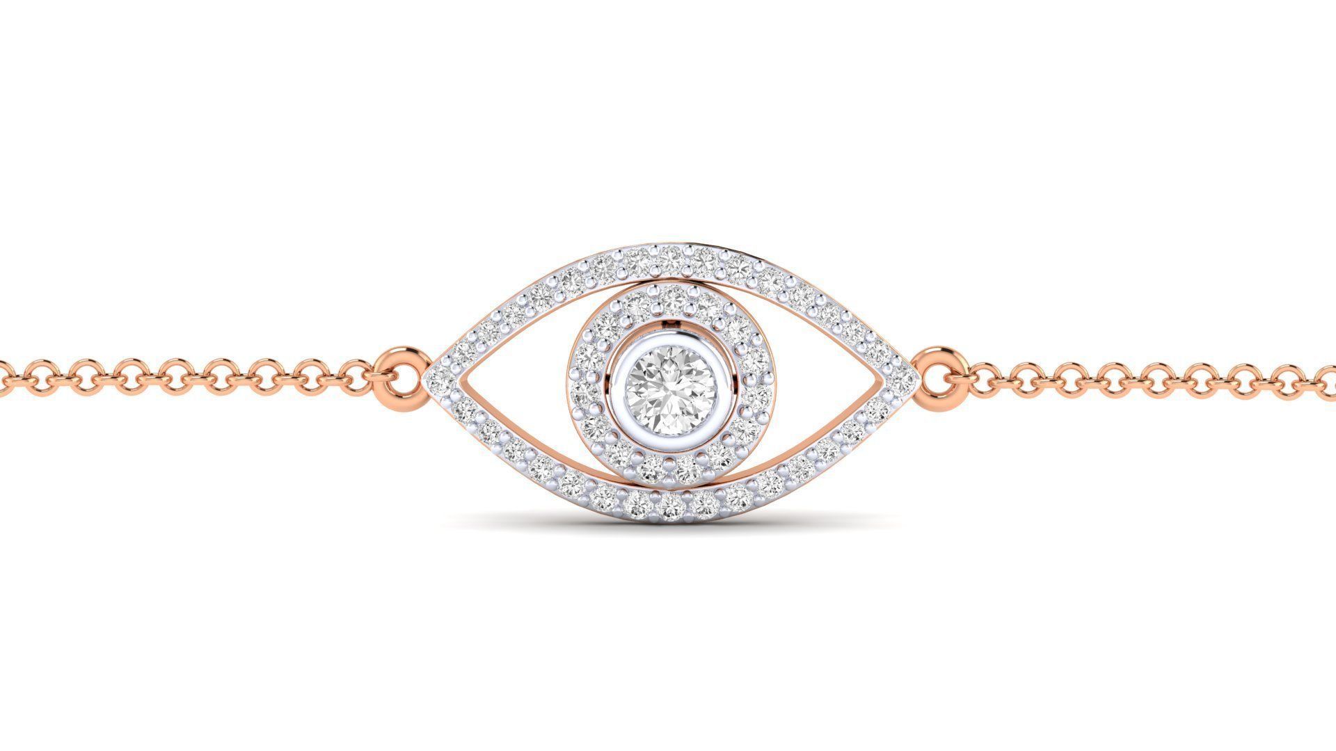 Women bracelet 3dm stl render detail 3D print model_2